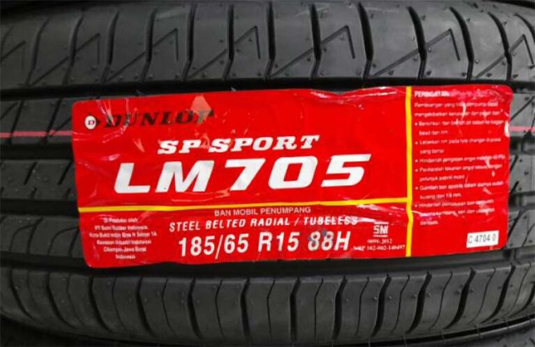 Kelebihan dan kekurangan ban Dunlop LM705